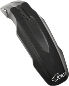 UFO Supermoto Universal Spade Front Fender Black