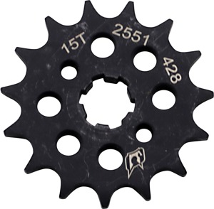 Driven 520 Steel Front Sprocket 15T Black For 14-20 Honda Grom/Monkey
