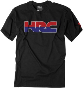 Factory Effex Men's Honda HRC Tee Black Size L
