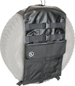 Giant Loop Overland Sling Bag Black Universal Fit - Universal storage bag for spare tires up to 40 inch