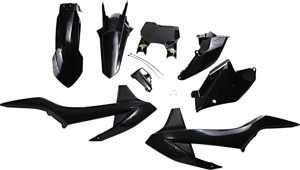 Cycra Replica Plastic Kit Black For 16-18 KTM 125-450 SX/F XC/F