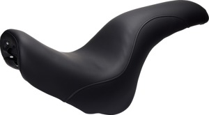 Saddlemen Profiler Seat Smooth Black For Harley FXSTD/FXSTDI Softail Deuce - Low-profile gel seat For Harley Softail Deuce