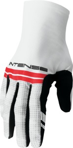Thor Intense Assist Decoy Gloves White/Black S - Unisex MTB/BMX gloves in White/Black, Size S