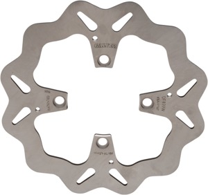 Solid Wave Brake Rotor - Rear Disc