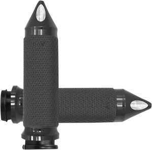 Avon Black Memory Foam Grips 1.5" for Motorcycles