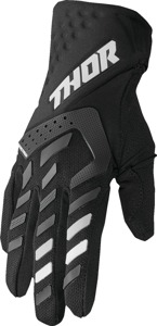 Thor Women's Spectrum Gloves Black/White - Small - Women's off-road gloves in Black/White - Small
