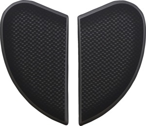 ICON Airform Helmet Side Plates Resurgent Blue Gray One Size - Side plates for ICON Airform helmet Resurgent graphic