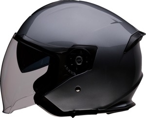 Z1R Road Maxx 2.0 Helmet 4XL Gloss Dark Silver - Unisex open face helmet, Gloss Dark Silver, 4XL