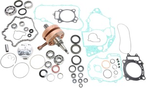 Engine Rebuild Kit w/ Crank, Piston Kit, Bearings, Gaskets & Seals - For 08-09 CRF250R