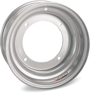 AMS Steel Replacement Wheel 10x5 4/156 Silver Front ATV - Steel wheel 10x5 4/156 Silver Front for many ATVs