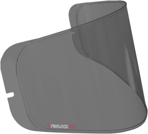 ICON Pinlock 70 Lens Dark Smoke for Airframe Pro/Optics/Airform/Airmada - Replacement anti-fog lens for ICON helmets