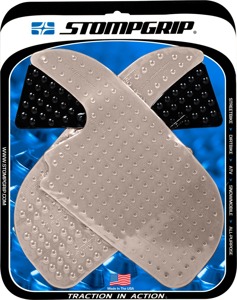 Stompgrip Tank Pad Kit Volcano Clear/Black Fits CBR600RR 2013-2014