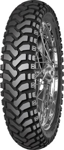 Mitas E-07 Enduro Trail Tire 130/80B18 Rear 72H - Dual sport tire for 130/80B18 rear, 50/50 on-off road