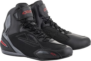 Drystar Street Riding Shoes Black/Gray/Red US 7