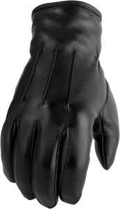 Z1R 938 Deerskin Gloves Black XL Men's - Premium deerskin, Thinsulate, snap wrist, Black, XL