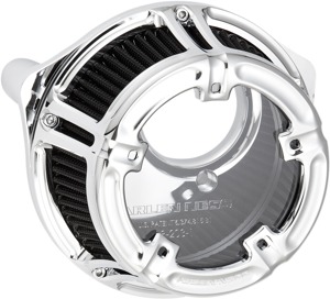 Arlen Ness Chrome Twin Cam Air Cleaner Kit - Method Clear Sucker