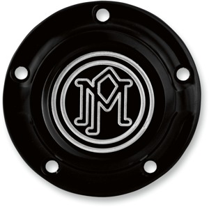 Performance Machine Scallop Ignition Cover 5-Hole Contrast Cut