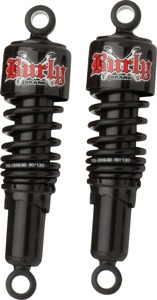Burly Brand Slammer Shock Kit 10.5" Black For Honda Rebel