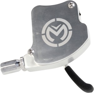 Moose Silver Thumb Throttle 7/8" Aluminum For Yamaha YFZ450 Honda TRX450R
