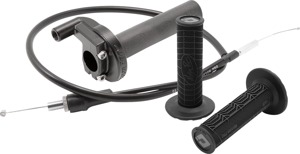 Motion Pro CR Pro SE Throttle Kit with Dirt Control II Grips - Throttle kit with grips For Yamaha YFM700 models