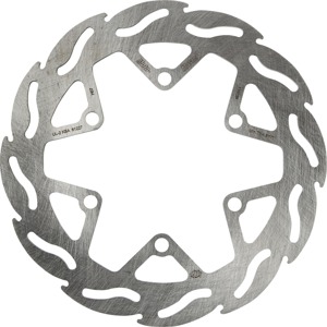 Moto-Master Flame Front Brake Rotor Kawasaki KX85/KX100/KX112 - Front brake rotor For Kawasaki KX85/KX100/KX112