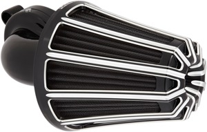Arlen Ness Black Monster Sucker Air Cleaner Kit 10-Gauge