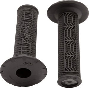 Motion Pro DirtControl II Grips Black for 7/8in Bars - Medium compound grips for 7/8in bars, Black