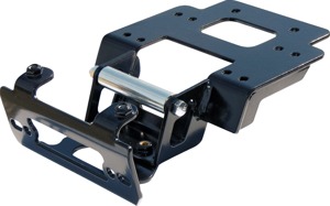 KFI Winch Mount Black Steel Fits 11-14 Polaris RZR 900/4/XP/XP-4