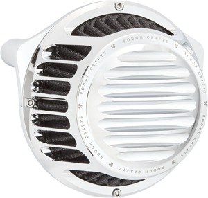 Rough Crafts Round Air Cleaner Chrome RC-600-014