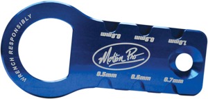 Motion Pro Spark Plug Gap Tool Blue