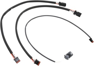 Namz Handlebar Control Extension Harness 15" Plug-n-Play USA Made