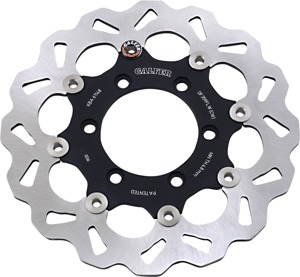 Floating Wave Rear Brake Rotor - For Suzuki Boulevard C109R & M109R