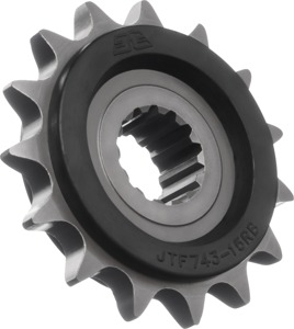 JT Sprockets Front Sprocket 15 Tooth Rubber Cushioned For Ducati - Front 15T sprocket with rubber buffer For Ducati