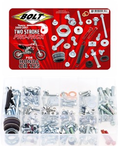 Bolt Honda 2-Stroke Pro-Pack Hardware Kit For CR125 - For 00-07 Honda CR125R