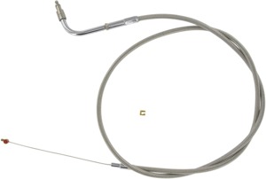Barnett Clear Coat Throttle Cable 38 in. L