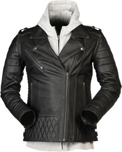 Z1R Women's Ordinance 3-In-1 Jacket Black XL - Versatile 3-in-1 jacket with vest and hoodie, Black, XL