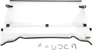 UTV Folding Windshield For 01-08 Polaris Ranger 500