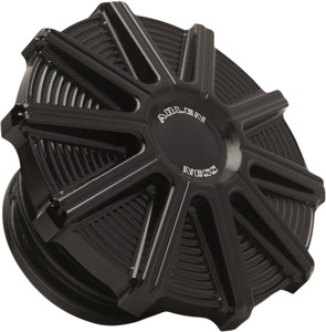 Arlen Ness 10-Gauge Black Vented Gas Cap