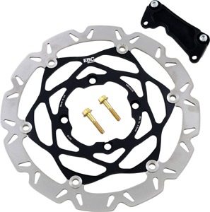Contour Floating Front Brake Rotor 320mm - Black