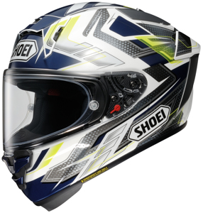 Shoei X-15 Escalate TC-2 Helmet Large - Premium full-face helmet, Large, TC-2 color