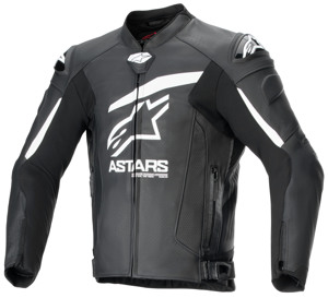 Alpinestars GP Plus R V4 Airflow Jacket Black/White Size 54 - GP Plus R V4 Airflow Jacket Size 54