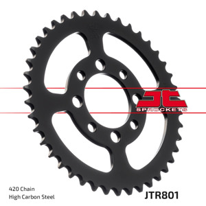 Steel Rear Sprocket - 49 Tooth 420 - For KLX110/L, Z125 Pro, DRZ110
