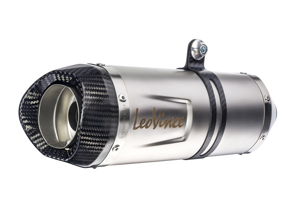 LV One Evo Slip-On Exhaust Stainless Fits 17-19 Triumph Street Triple 765