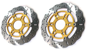 Kit (2X) Floating Contour Brake Rotor