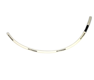 FreeFlo No Slop Gas Cap Vent Hose - White w/ Black Valve