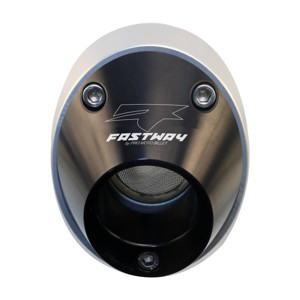 Spark Arrestor Exhaust End Cap - Black - For 03-05 Yamaha YZ450F