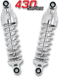 11" 430 Series Shocks Chrome - For 79-03 Harley-Davidson XL
