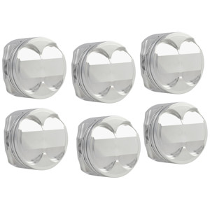 Piston & Ring Set for Toyota 1JZGTE/2JZGTE - 86.5mm - +.5mm - CR 10.0 Set of 6