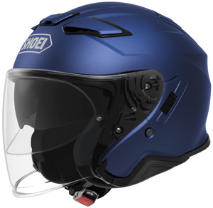 J-Cruise 2 Metallic Matte Blue 3/4 Open-Face Motorcycle Helmet X-Large