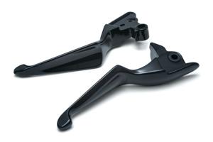 Boss Blades Lever Set Gloss Black Fits 2017-Up Touring